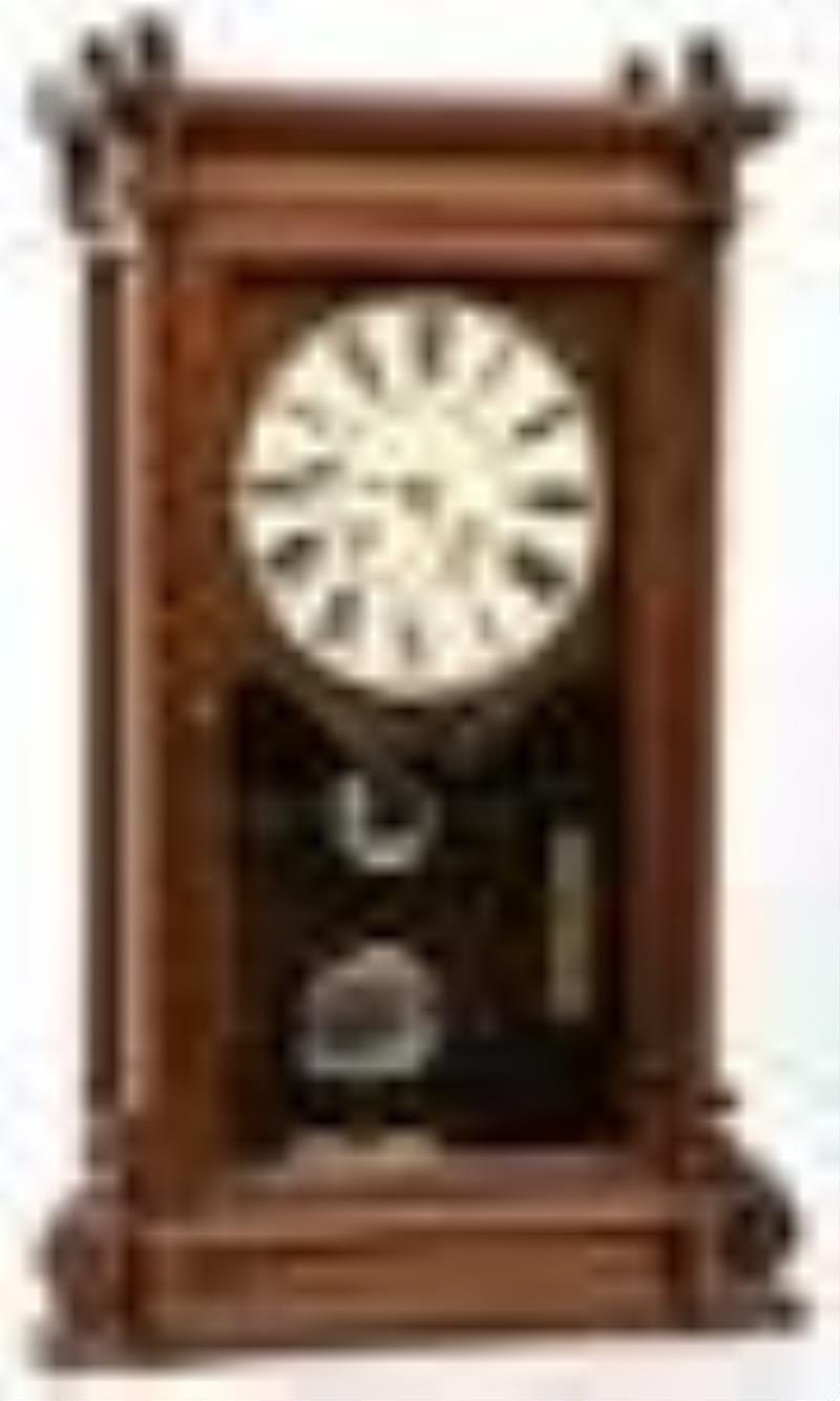 Seth Thomas "Lincoln" Walnut Mantel Clock