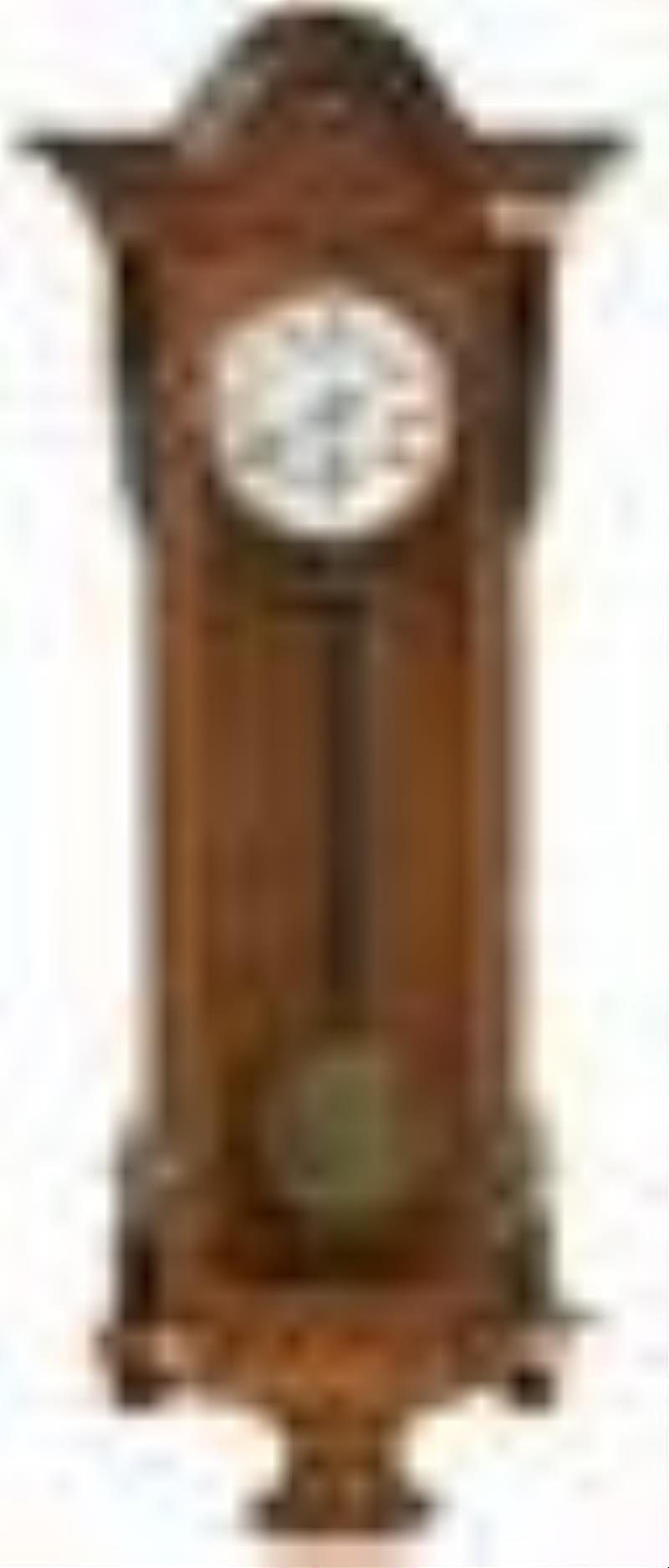 Schutz Marke, Germany, Two-Weight Wall Regulator Clock