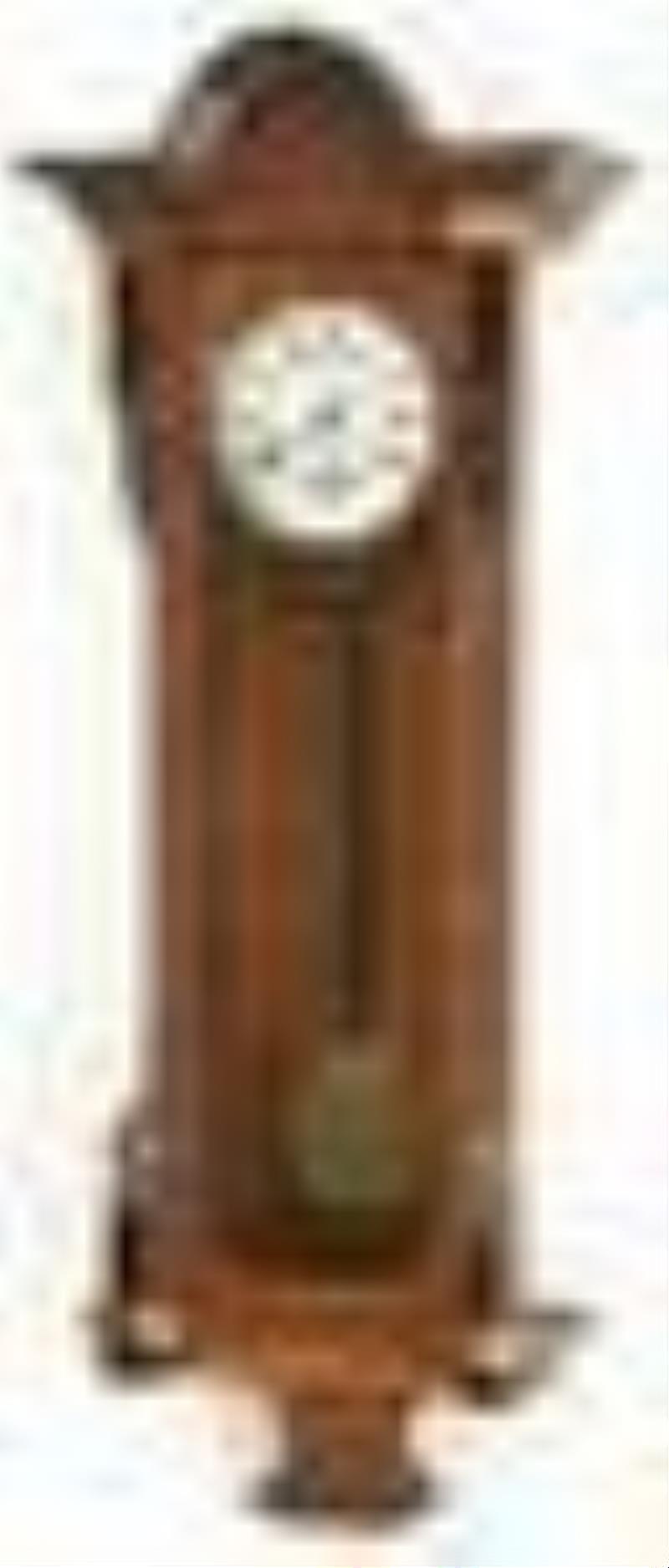 Schutz Marke, Germany, Two-Weight Wall Regulator Clock