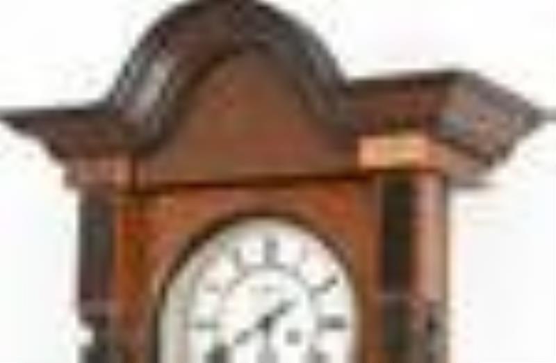 Schutz Marke, Germany, Two-Weight Wall Regulator Clock