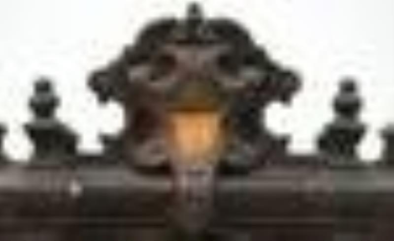C. Chinnocks, Cast Iron Mantel Clock