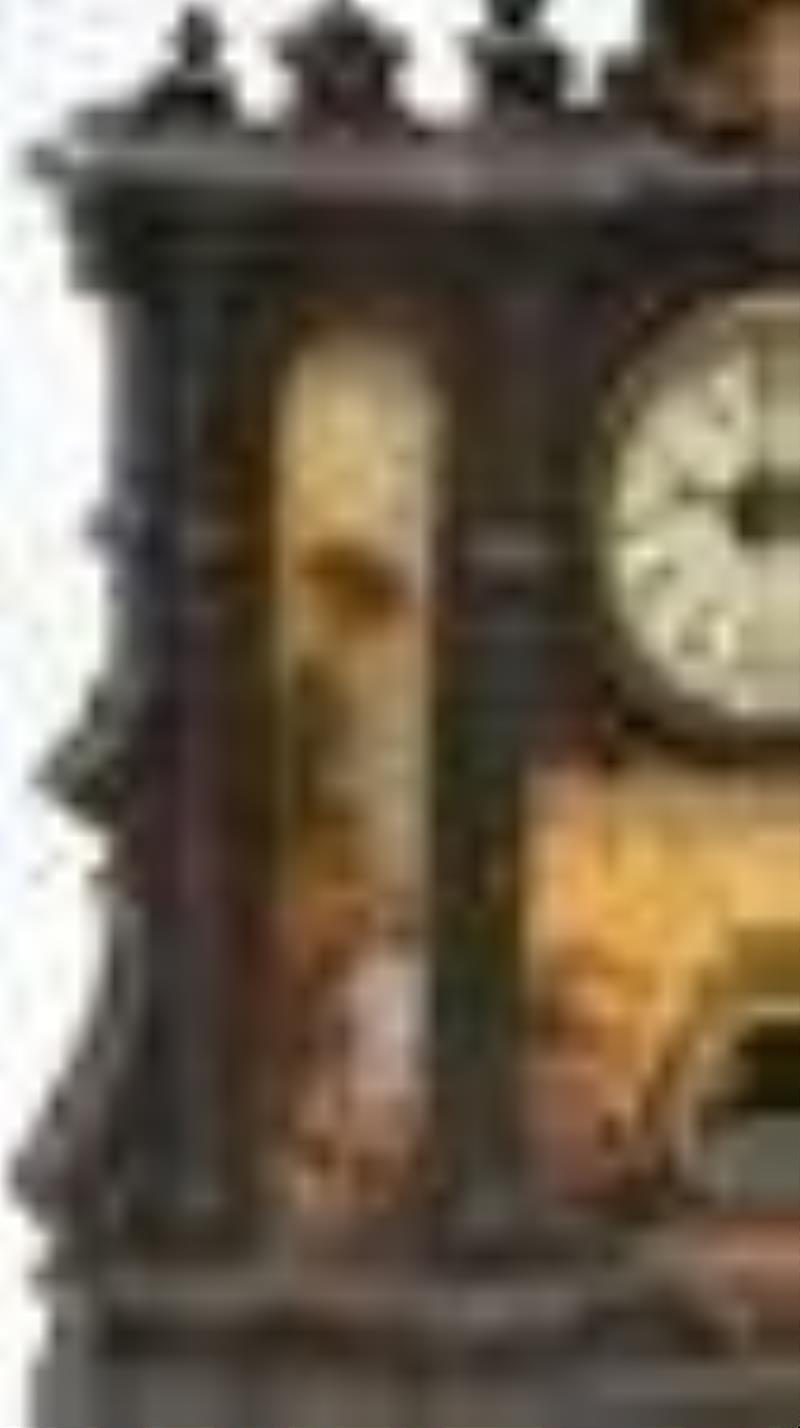 C. Chinnocks, Cast Iron Mantel Clock