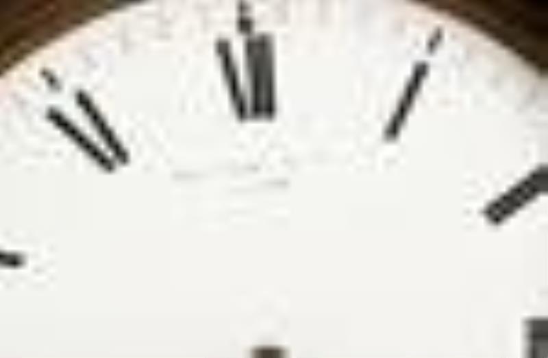 French Inlaid Oak Bracket Clock
