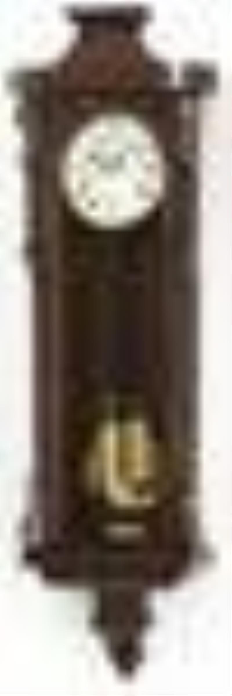 Vienna Two Weight Wall Regulator Clock