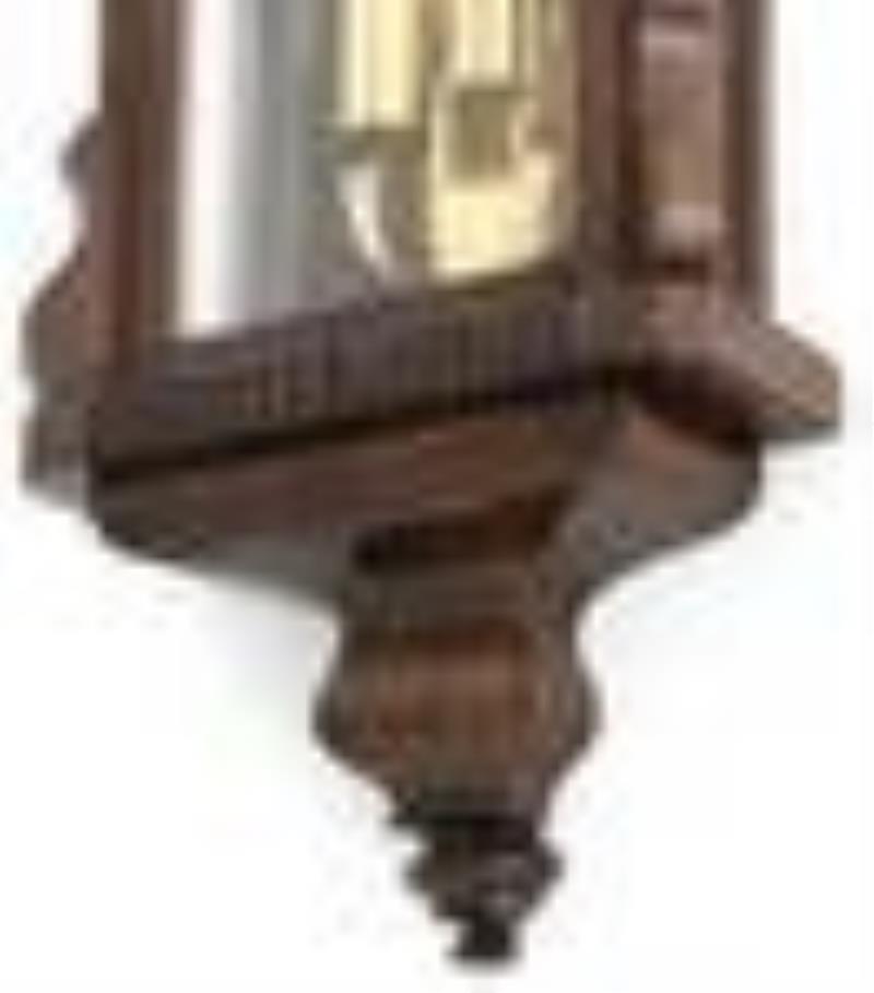 Vienna Two Weight Wall Regulator Clock