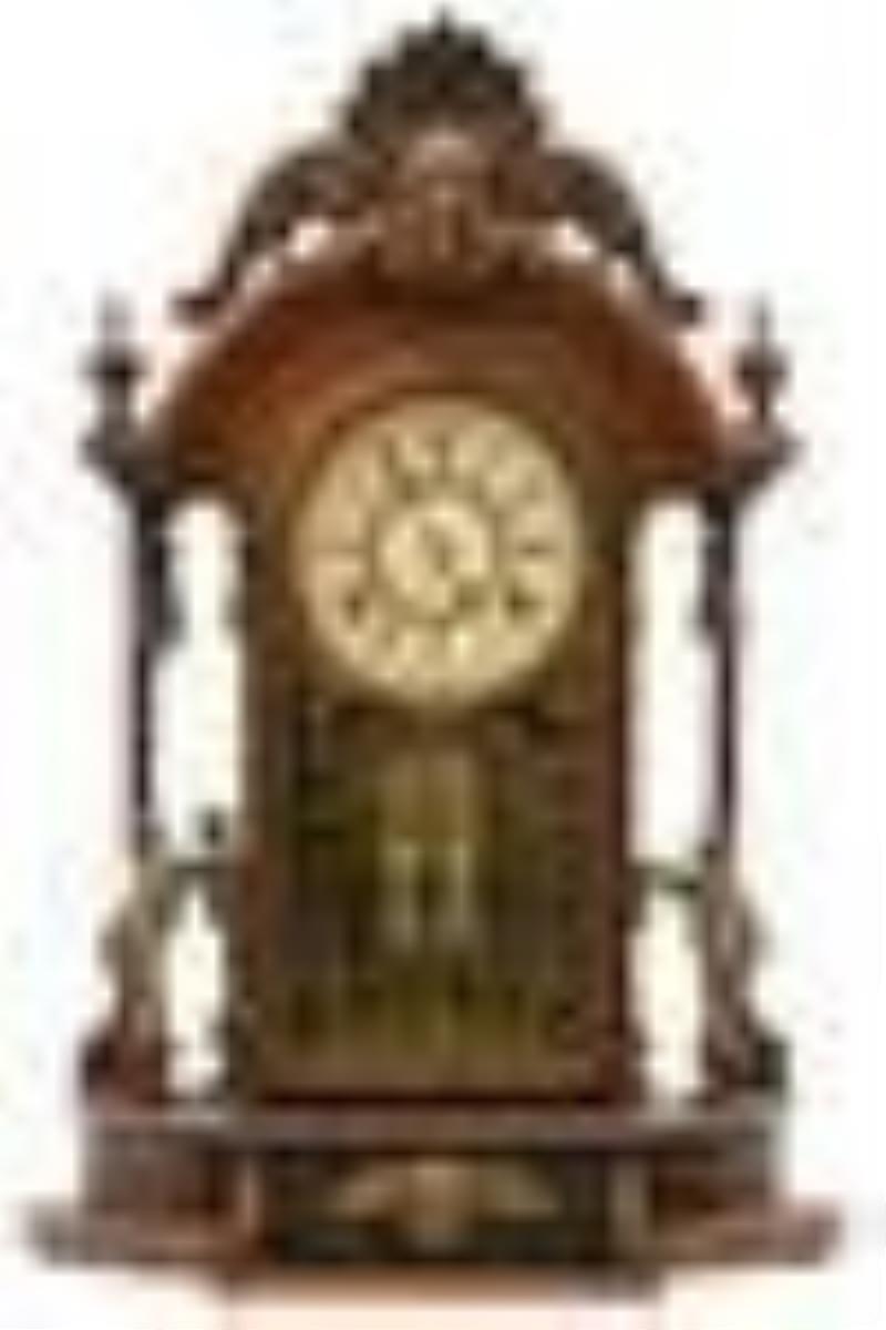 Ansonia Clock Co. "Triumph" Mirror Side Mantel Clock