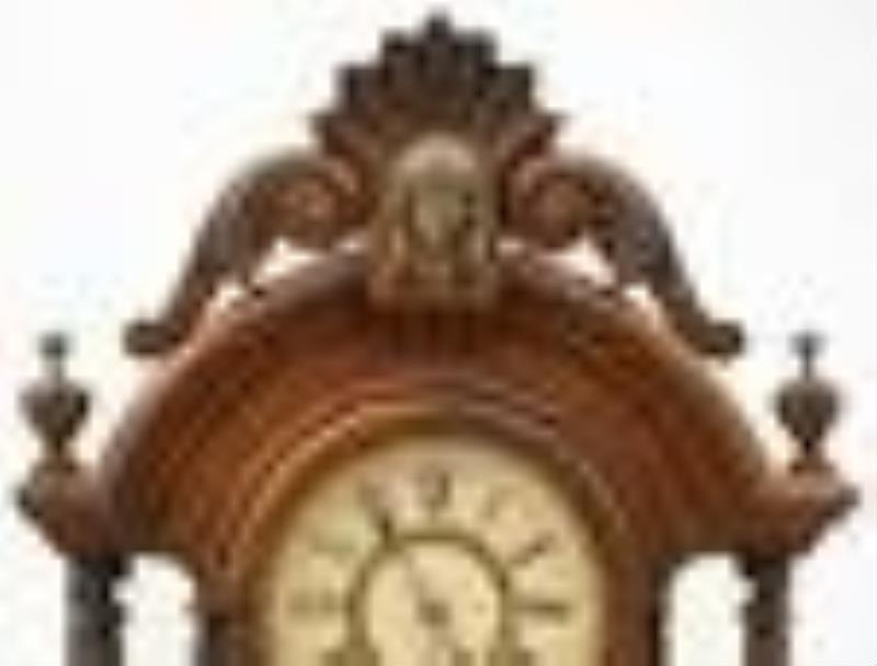 Ansonia Clock Co. "Triumph" Mirror Side Mantel Clock