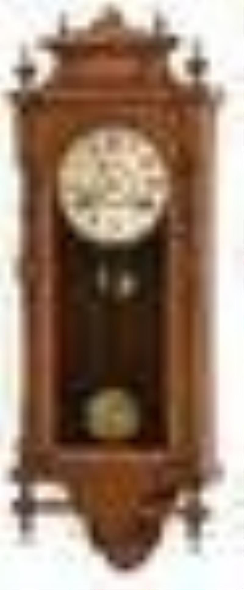 Ansonia "Queen Elisabeth" Wall Regulator Clock