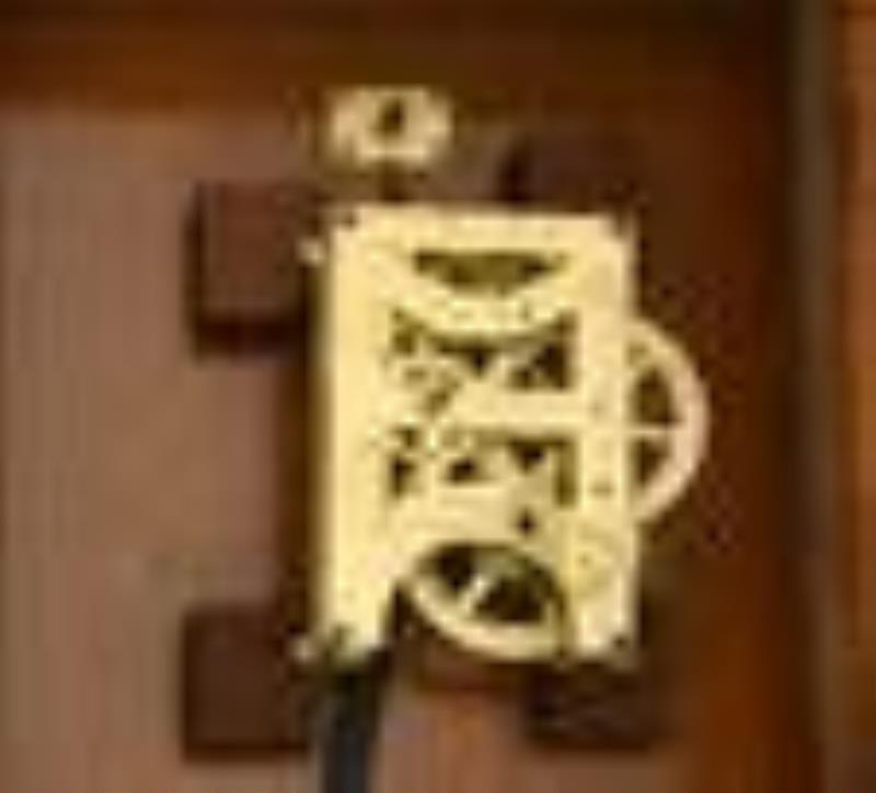 Seth Thomas Queen Anne Wall Clock