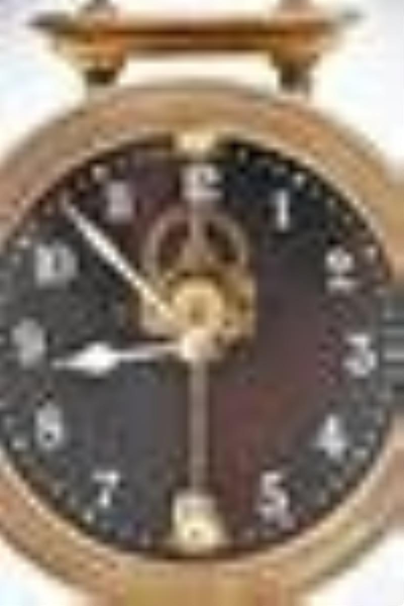 English Brass & Marble Keyless Gravity Clock