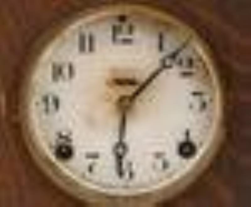 Ingraham Calendar Mantel Clock
