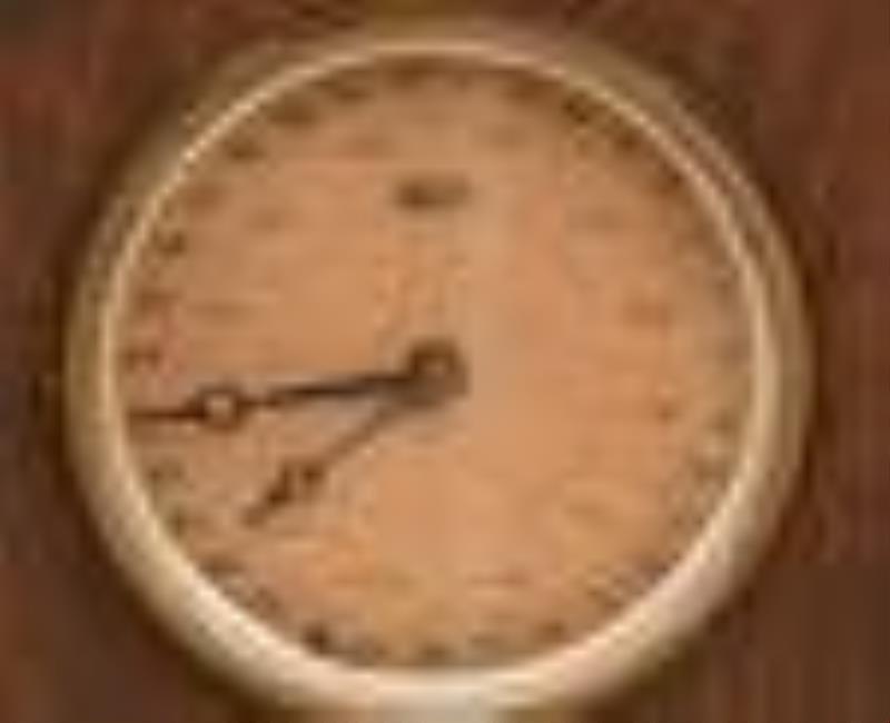 Ingraham Calendar Mantel Clock