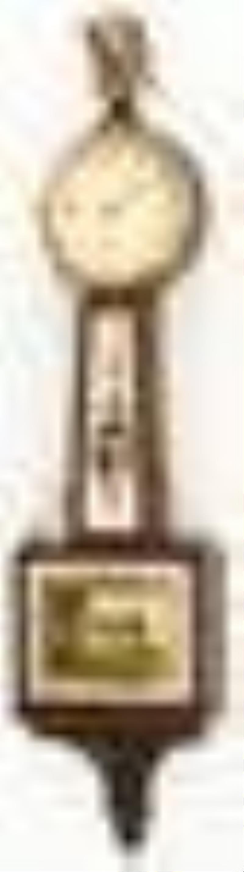 Waltham and J.E. Caldwell & Co. Banjo Clock