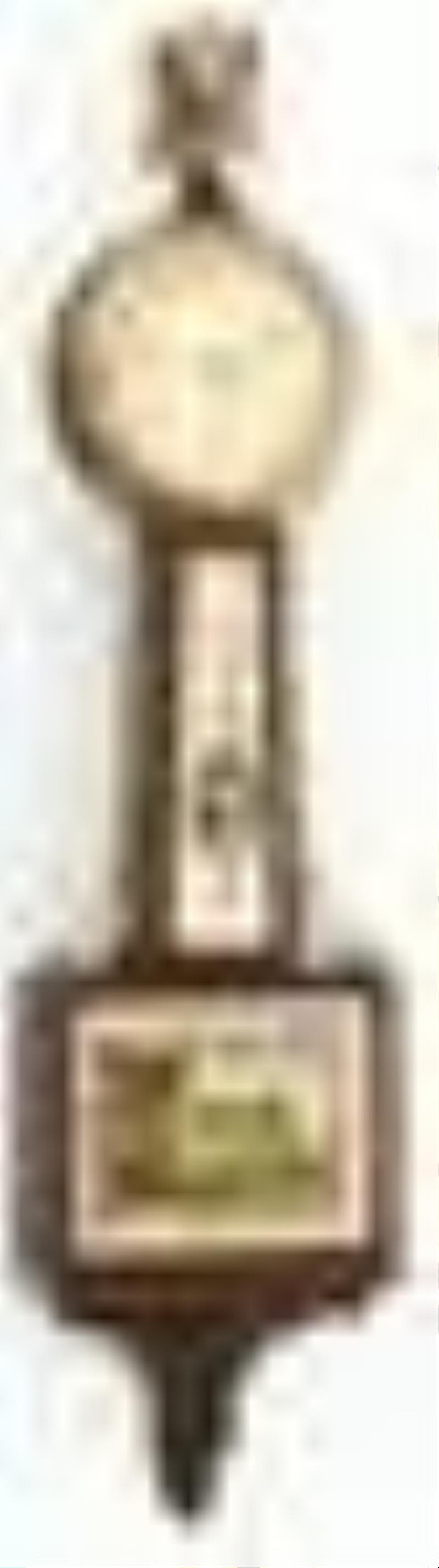 Waltham and J.E. Caldwell & Co. Banjo Clock