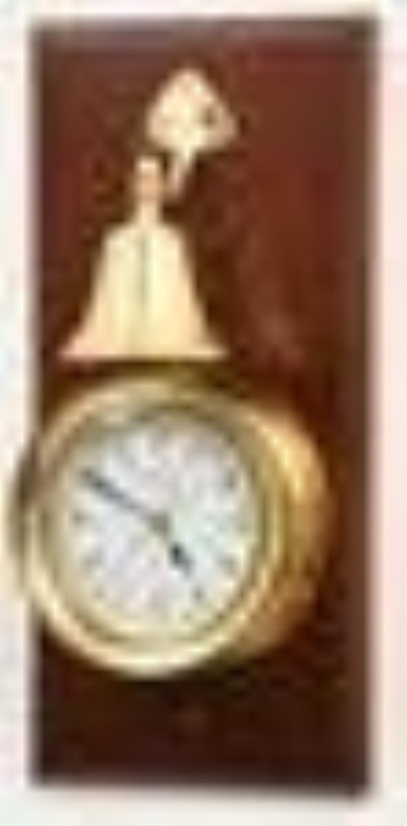 Seth Thomas Chesapeake Bay Ship's Clock & Bell