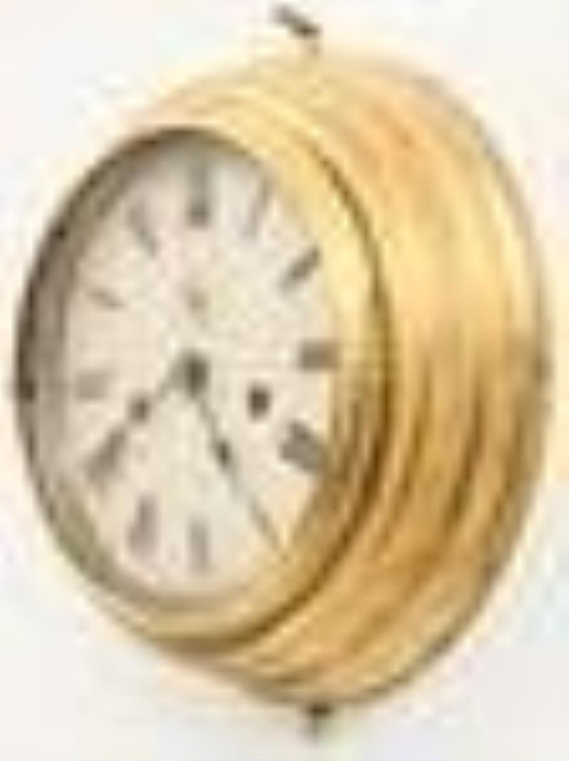 Seth Thomas Banner Lever Wall Clock