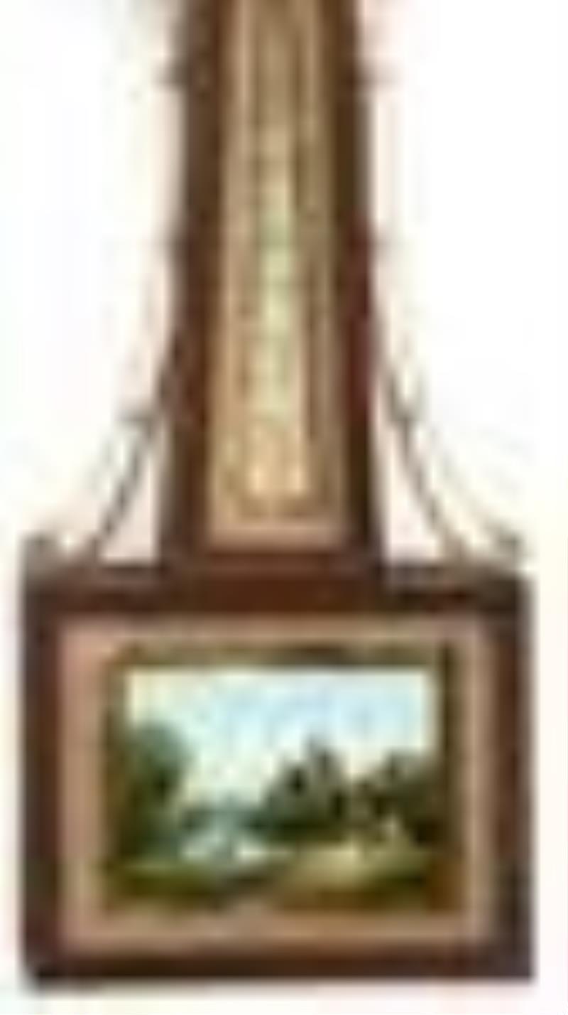 Two American Banjo Clock Cases