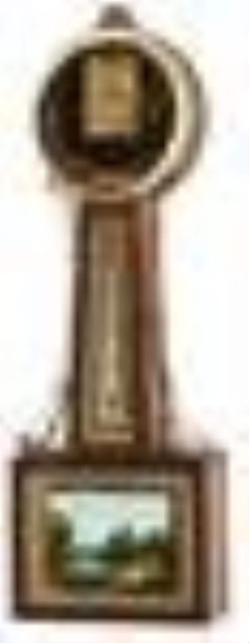 Two American Banjo Clock Cases