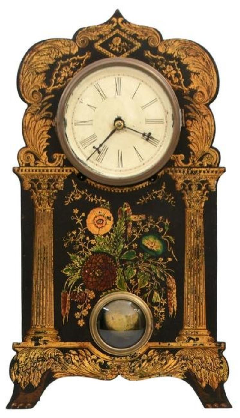 Daniel Pratt & Sons 8-Day Iron Front Clock