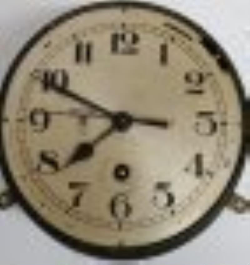 Heavy German Navy SS Bremen WWII Souvenir Ship Clock