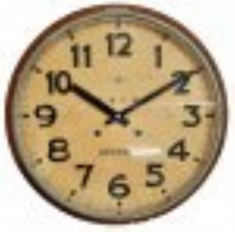 Vintage Seikosha Chiming Large Round Wall Clock