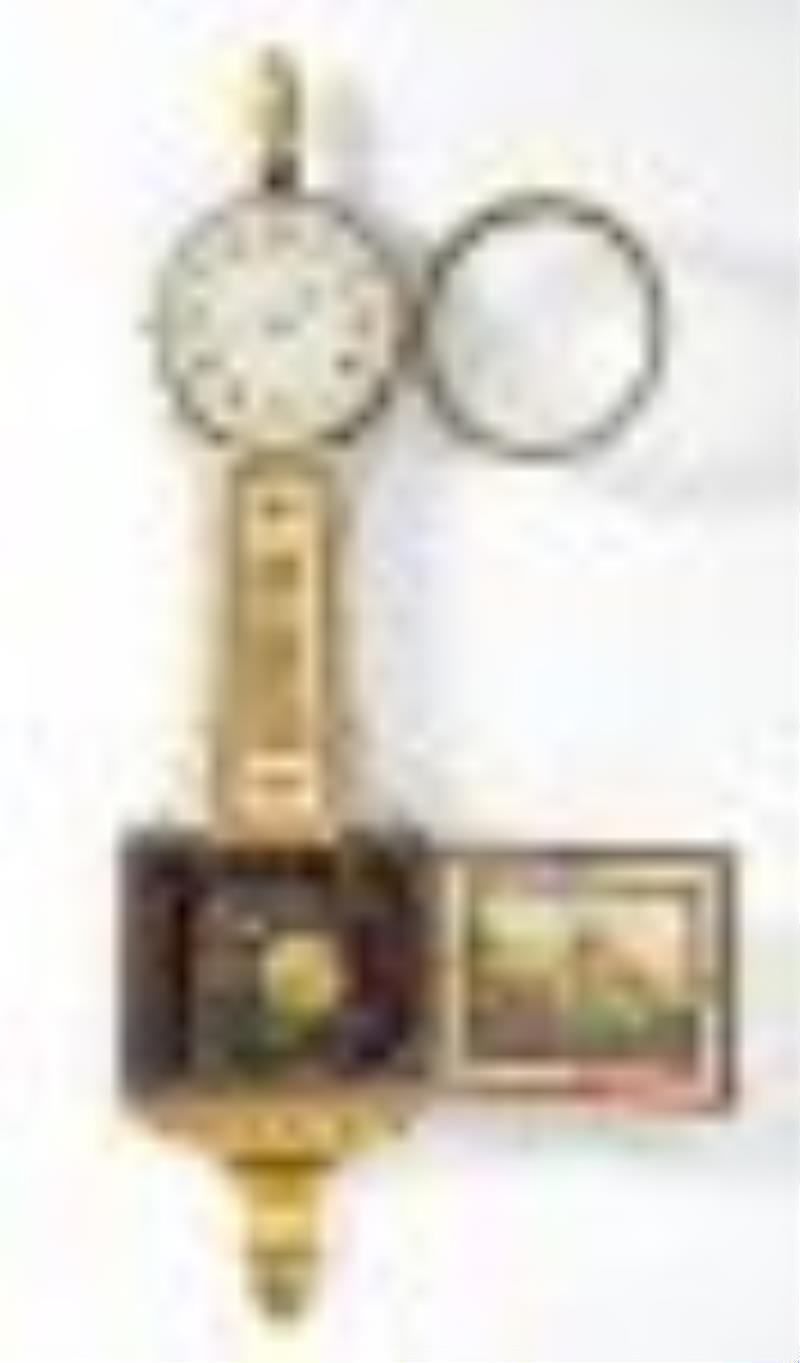 1820s Aaron Willard Presentation Banjo Clock