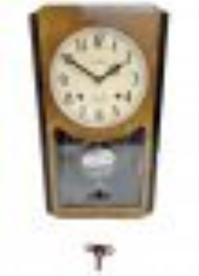 Seikosha Japanese 14 Day Chiming Pendulum Wall Clock