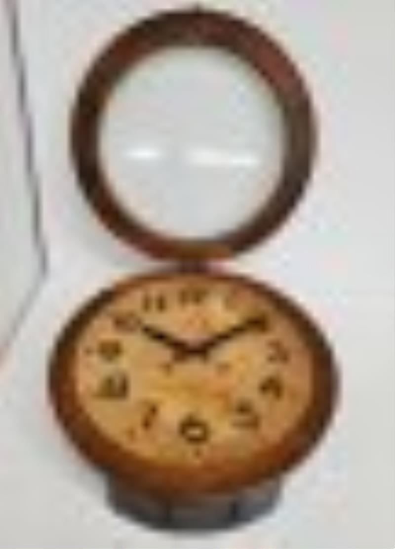 Vintage WWII Seikosha Galley Wall Clock Army Star Dial