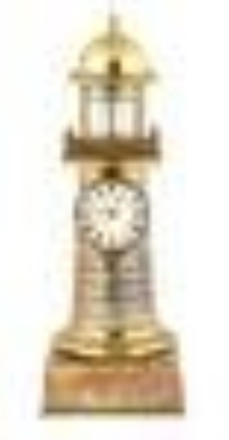 French Industrial Light House Clock