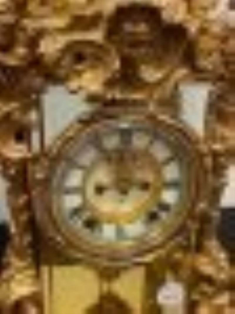 Fine Ansonia Gilt Bronze Shelf Clock