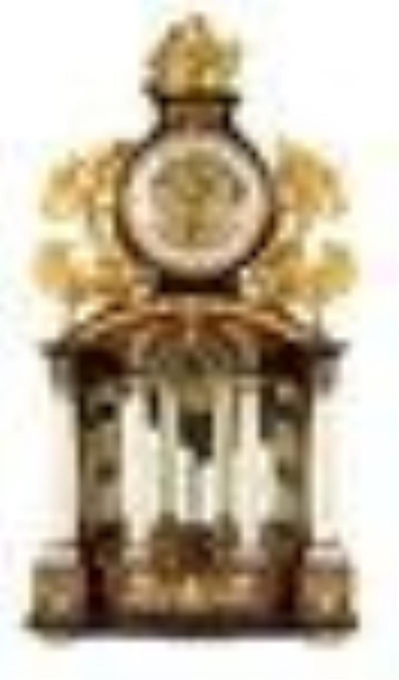 Fine Austrian Portico Clock