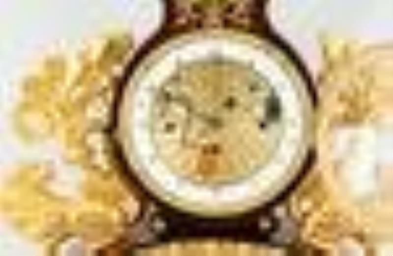 Fine Austrian Portico Clock