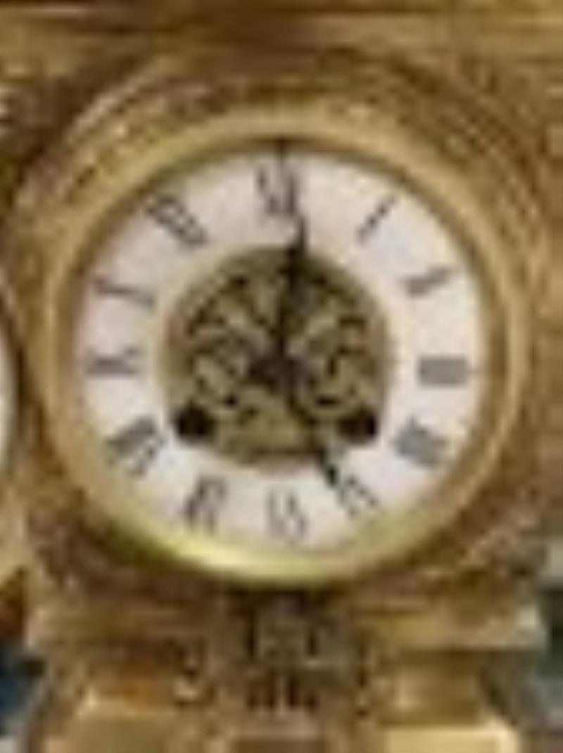 19th Century French Bronze Shelf Clock