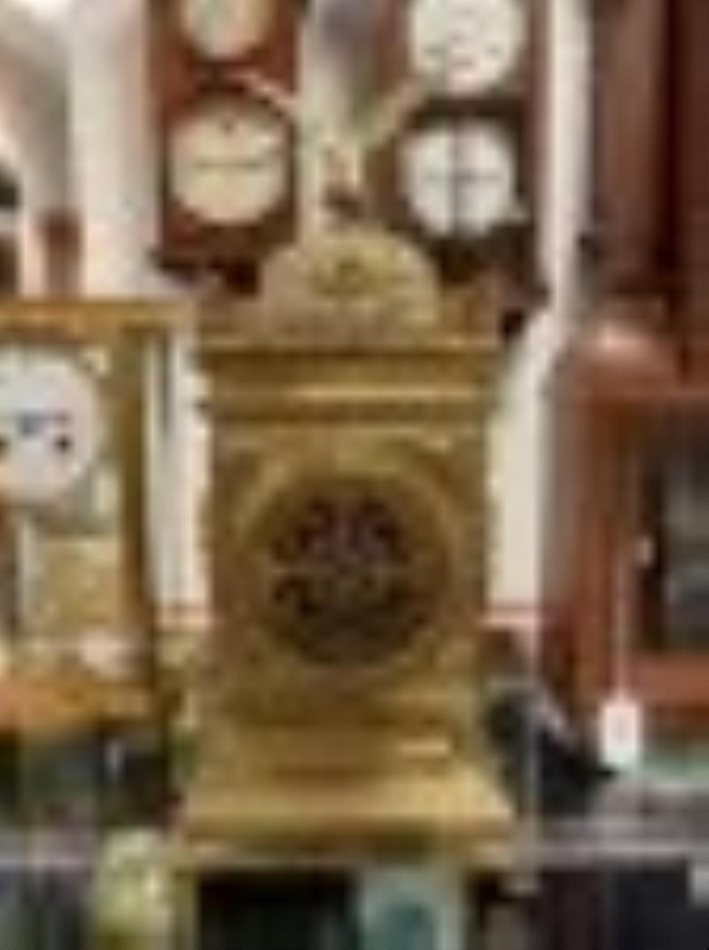 19th Century French Bronze Shelf Clock