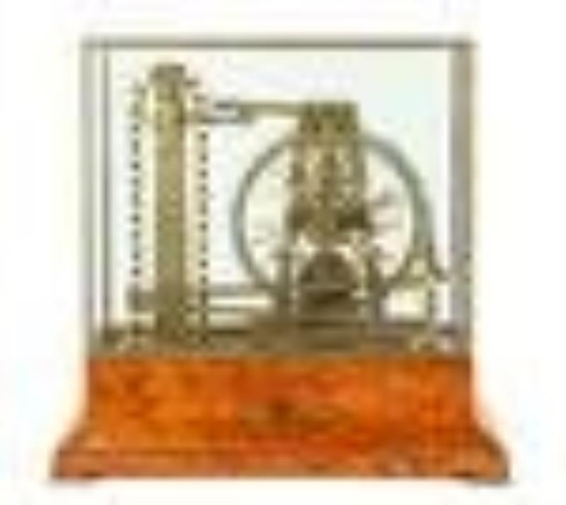 French Rolling Ball Clock