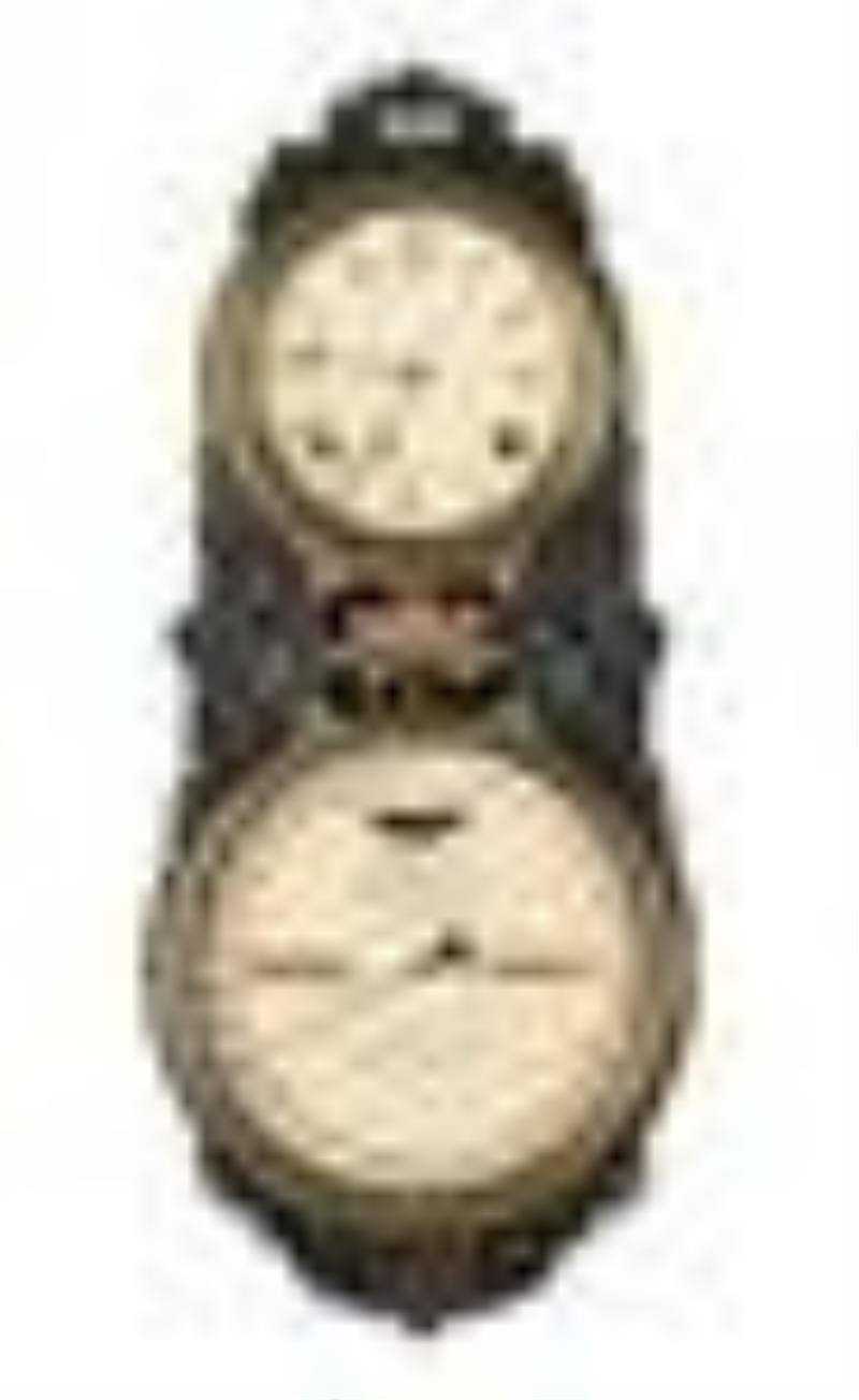 Ithaca Iron Front Wall Clock