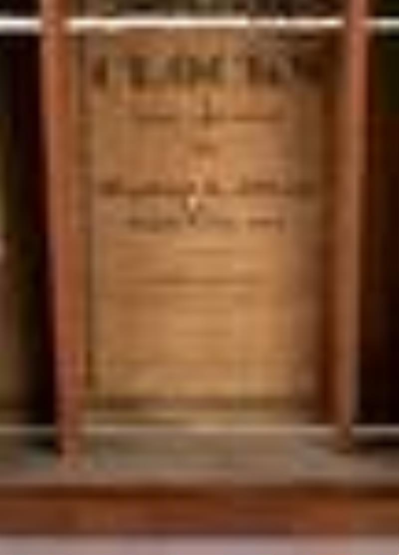 Hopkins and Alfred Shelf Clock