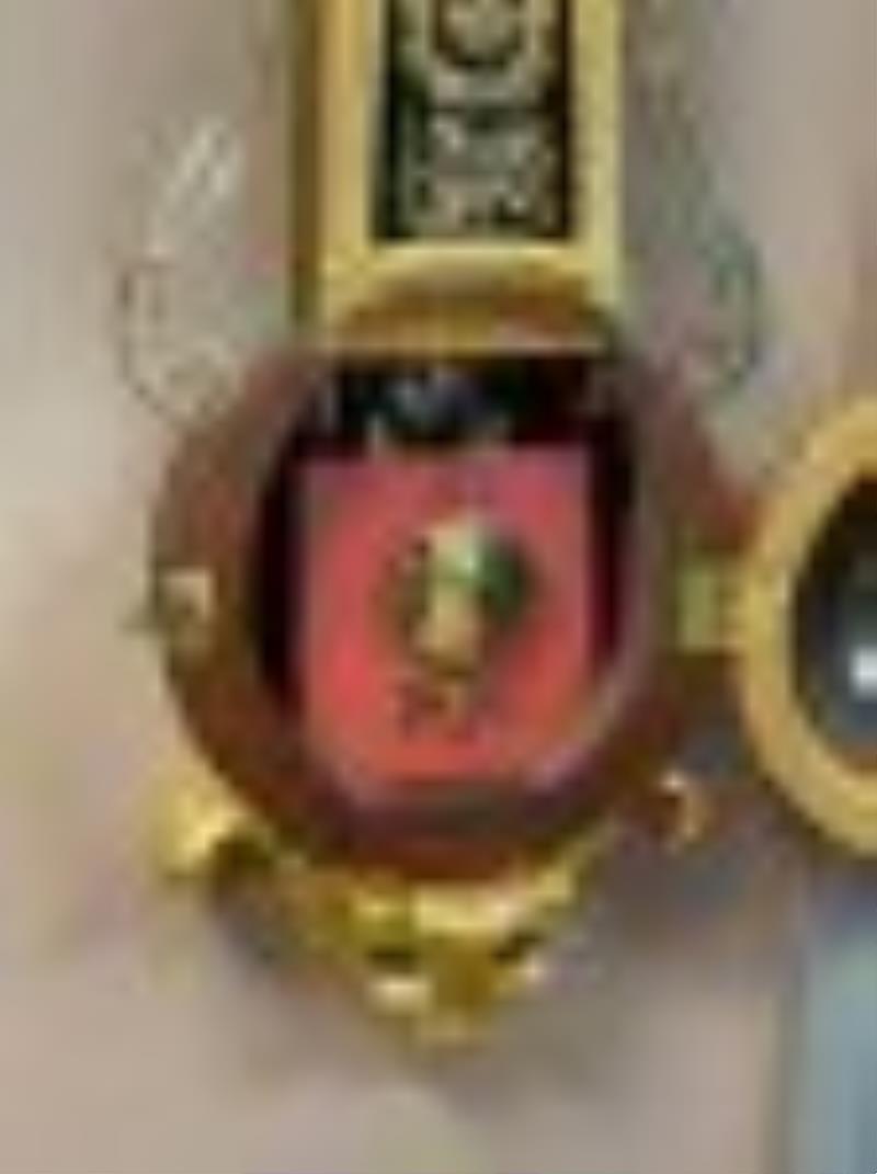 Elmer O. Stennes Girandole Banjo Clock