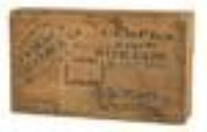 Ithaca Clock Company Original Wooden Shipping Crate