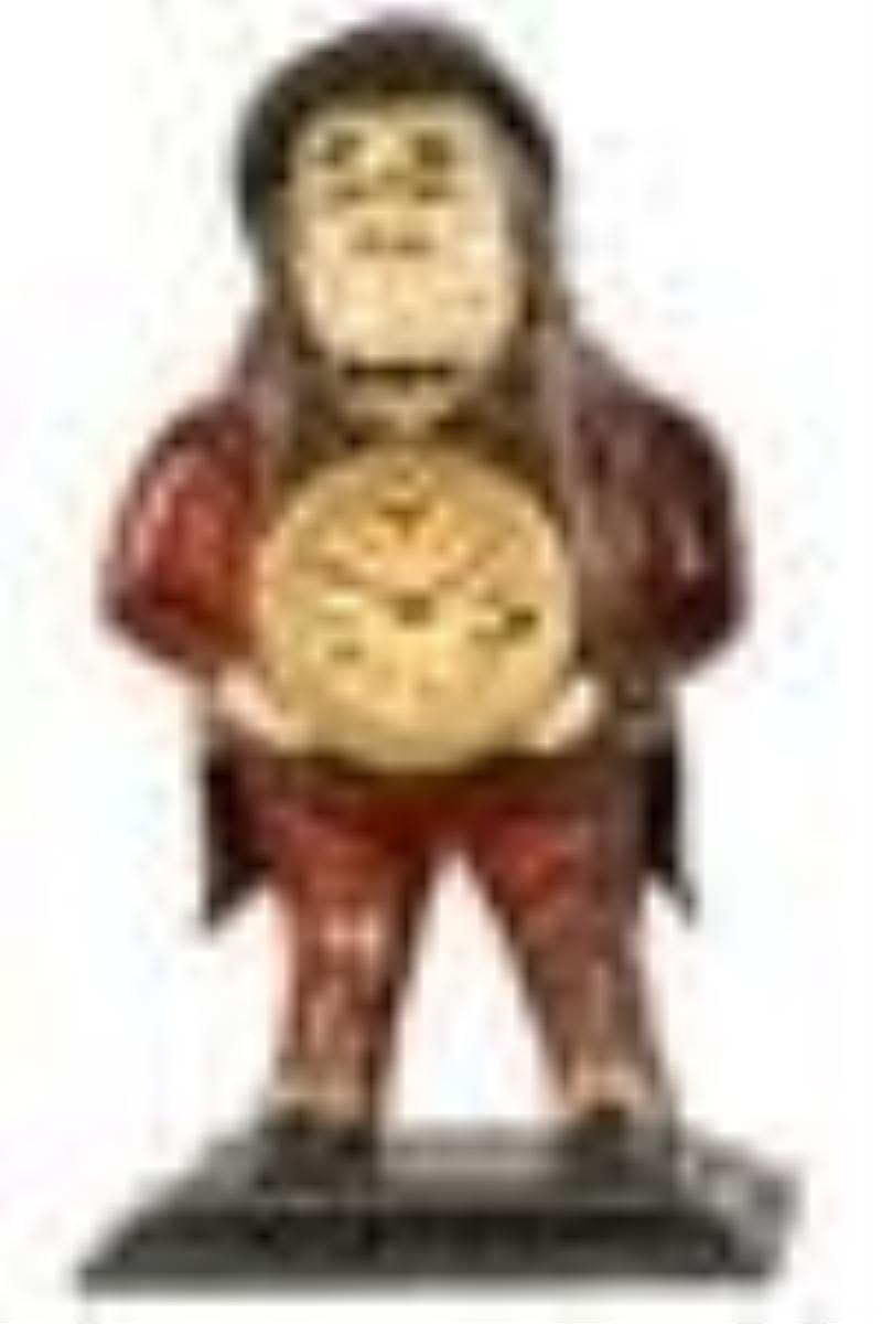 Bradley and Hubbard "John Bull" Blinking Eye Clock