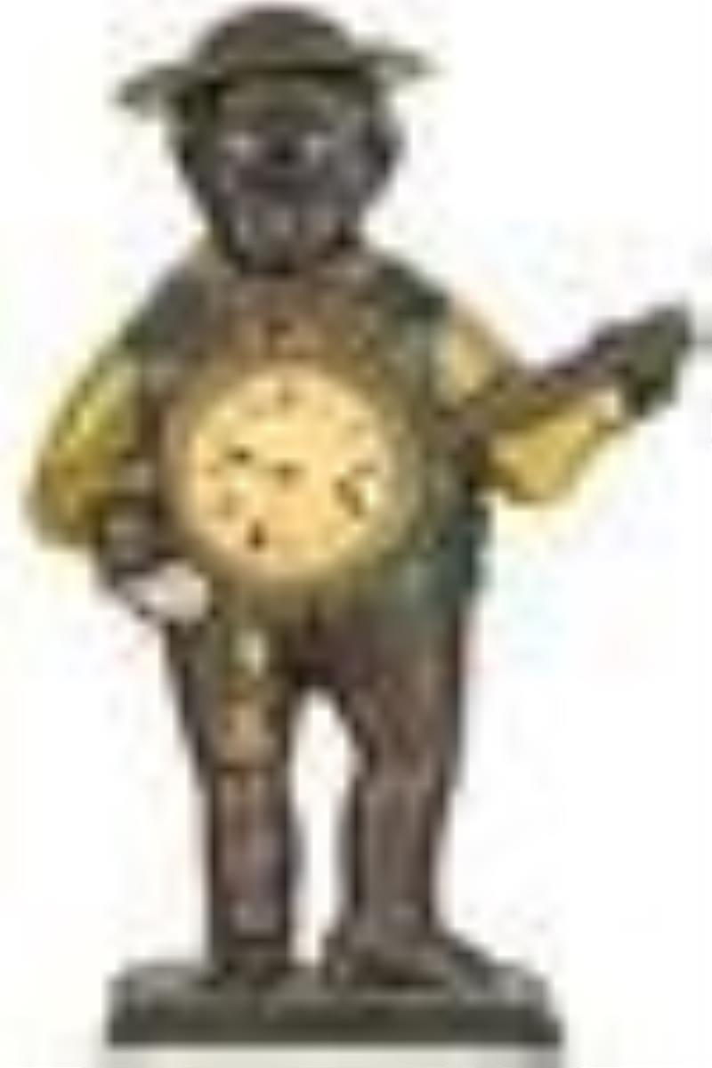 Bradley and Hubbard "Sambo" Blinking Eye Clock