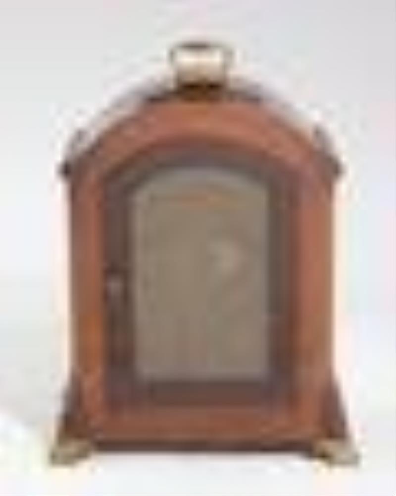 A George III style quarter chiming bracket clock