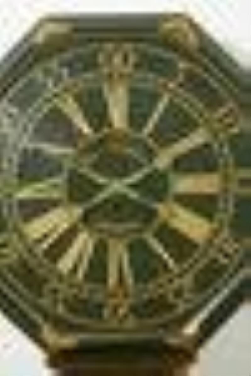 A George III Chinoiserie decorated tavern clock