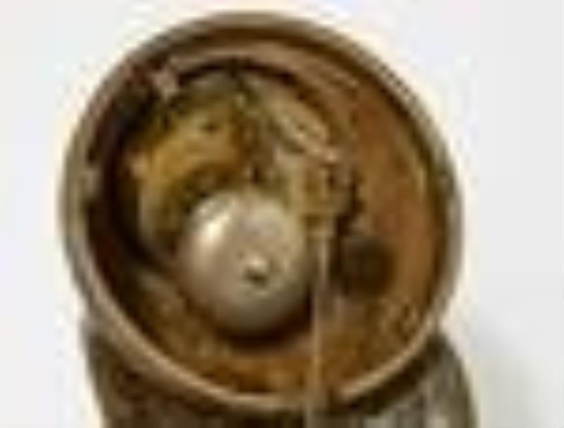 A Charles X bronze spherical zodiac clock