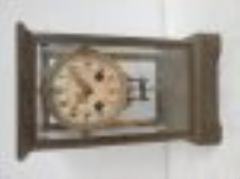 Mercury Pendulum Crystal Regulator Chiming Desk Clock Price Guide