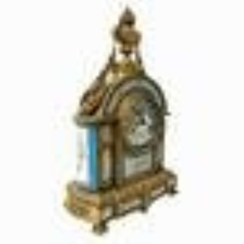 French Sevres Style Franz Hermle Mantel Clock Price Guide
