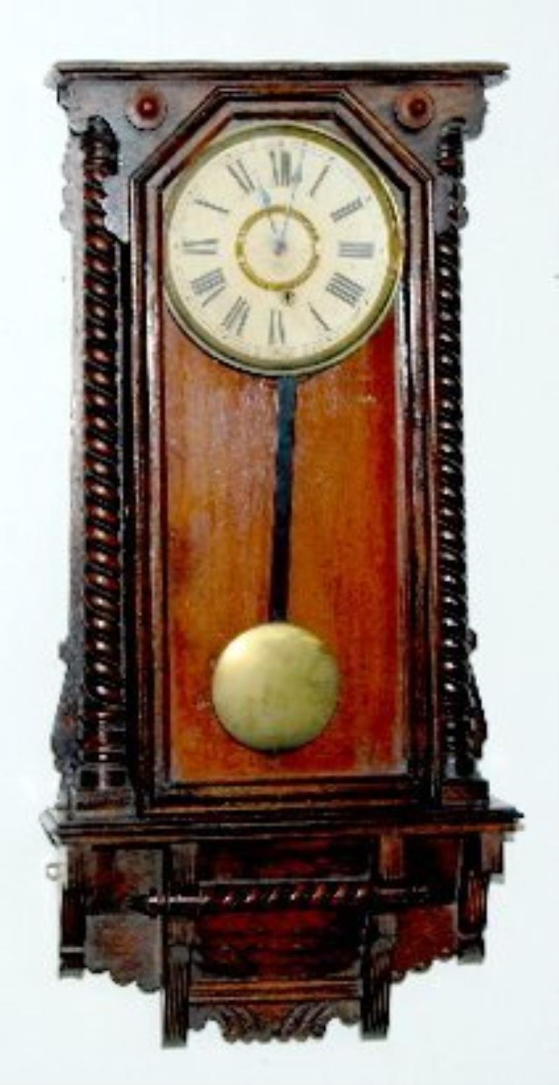 Ansonia Queen Anne Wall Clock