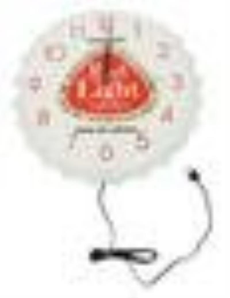 1980 Pearl Beer Light Bottle Cap Clock "NOS"