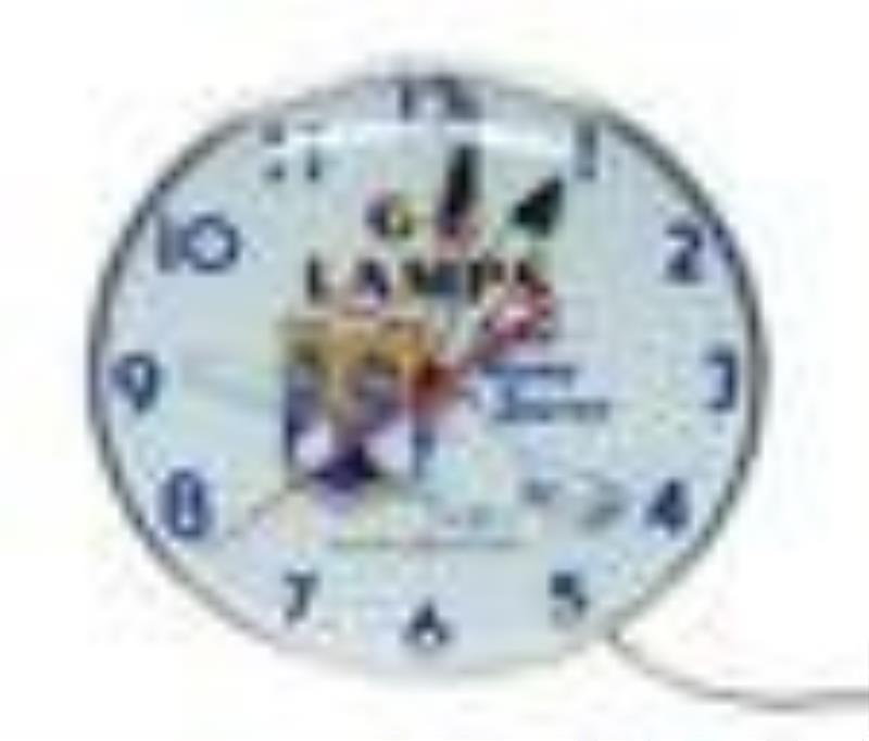 General Electric "Lamps" Light Up Clock