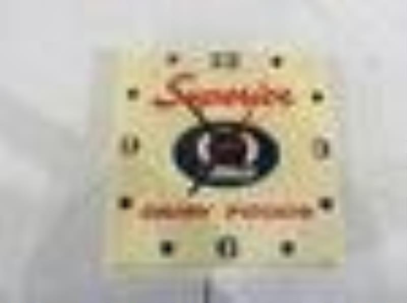 Superior Dairy Foods acrylic advertising clock